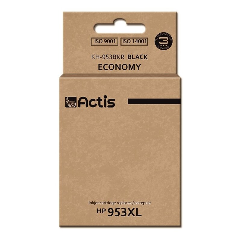 Actis KH-953BKR Tusz do drukarki HP, Zamiennik HP 953XL L0S70AE; Standard; 50 ml; 2000 stron, czarny - Nowy Chip