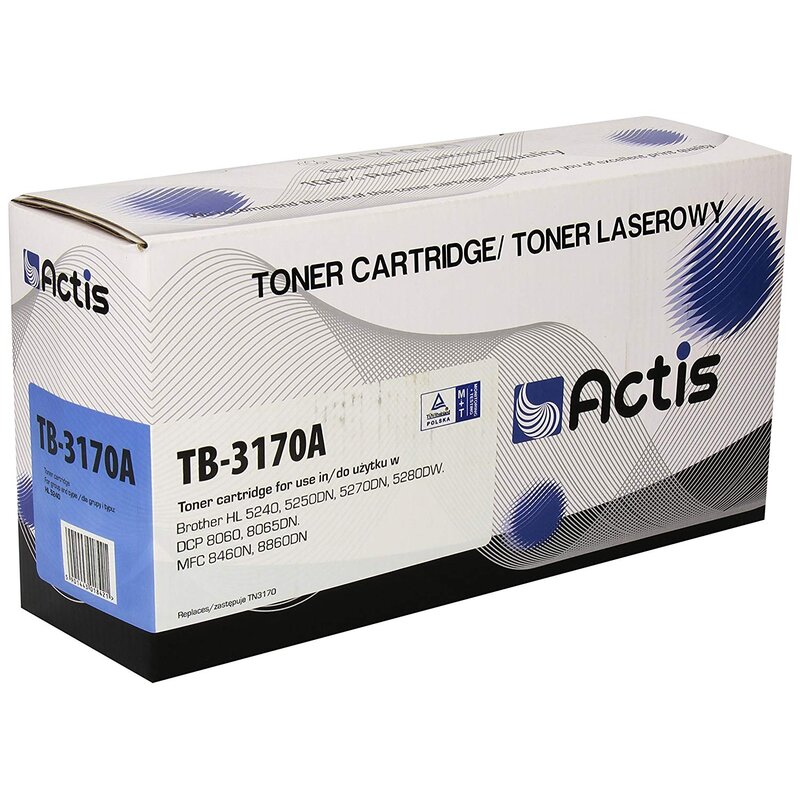 Actis TB-3170A Toner do drukarki Brother, Zamiennik Brother TN-3170; Standard; 7000 stron; czarny.