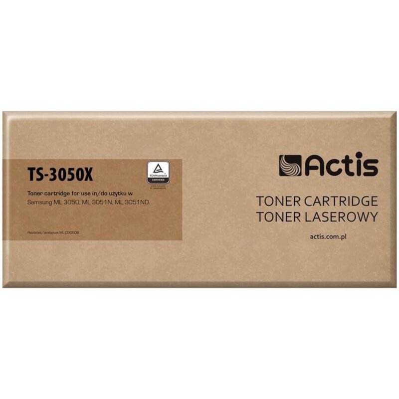 Actis TS-3050X Toner do drukarki Samsung, Zamiennik Samsung ML-D3050B; Standard; 8000 stron; czarny.