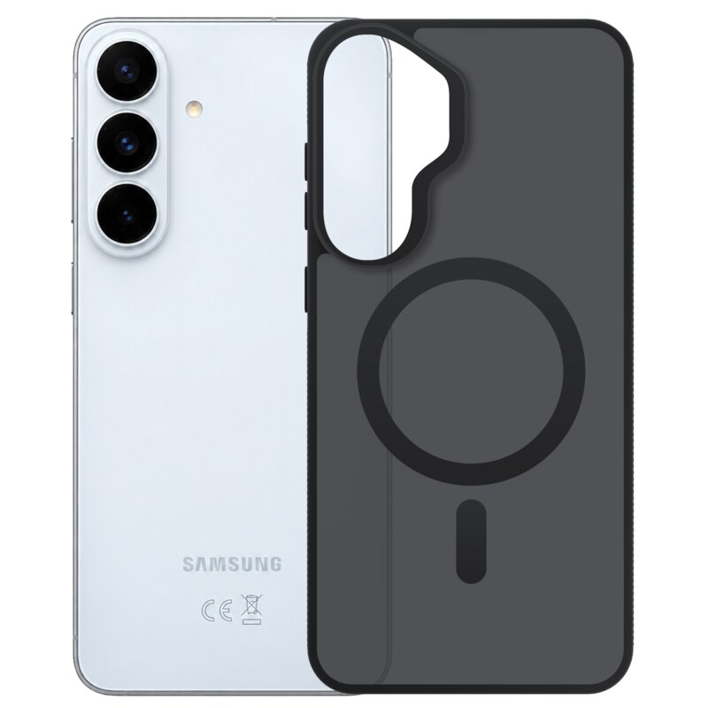 Etui XLINE MagSystem Smoke Guardx do Samsung Galaxy S26 FE Czarny transparentny