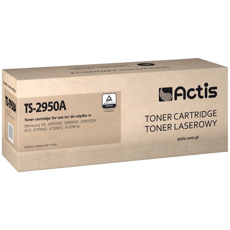 Actis TS-2950A Toner do drukarki Samsung, Zamiennik Samsung MLT-D103L;  Standard;  2500 stron;  czarny.