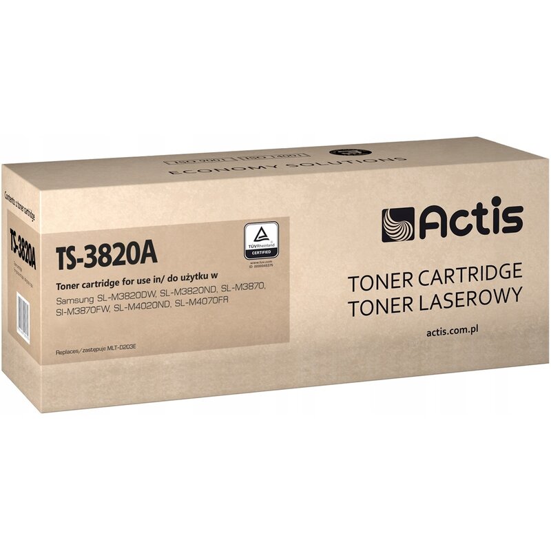 Actis TS-3820A Toner do drukarki Samsung, Zamiennik Samsung MLT-D203E; Standard; 10000 stron; czarny.