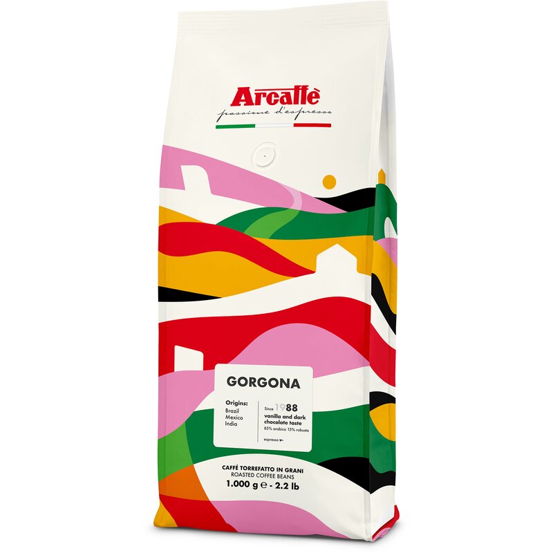 Kawa ziarnista ARCAFFE Gorgona 1 kg