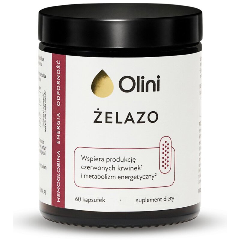 Żelazo OLINI (60 kapsułek)
