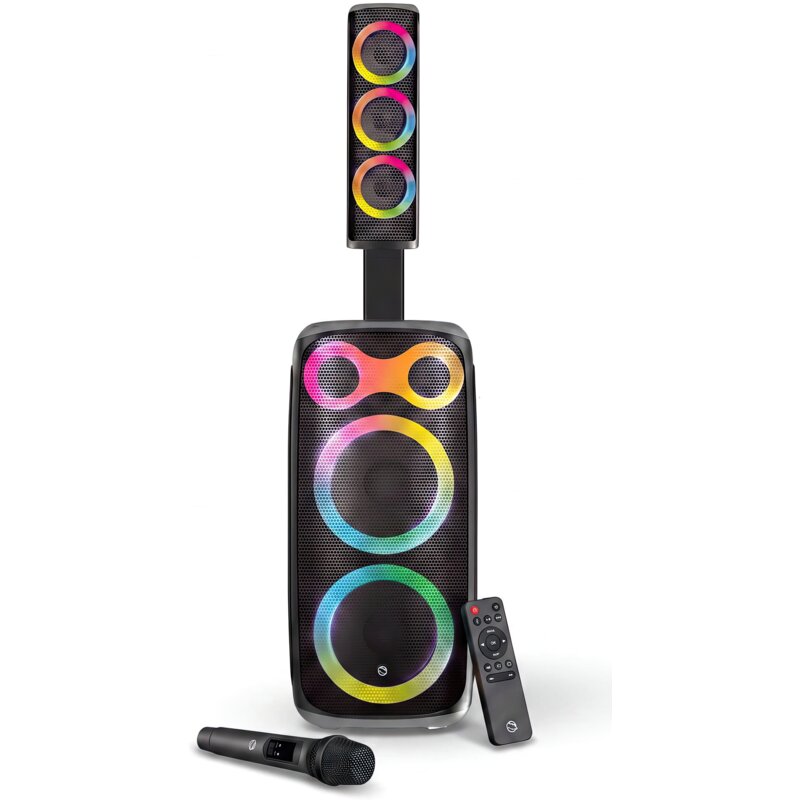 Power Audio MANTA PULSE160 MASPK602B160 Mikrofon Karaoke Czarny
