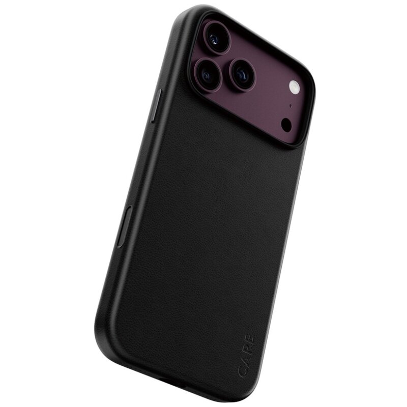 PanzerGlass CARE™ Solo Vegan Leather iPhone 18 Pro Max /17 Pro Max Black