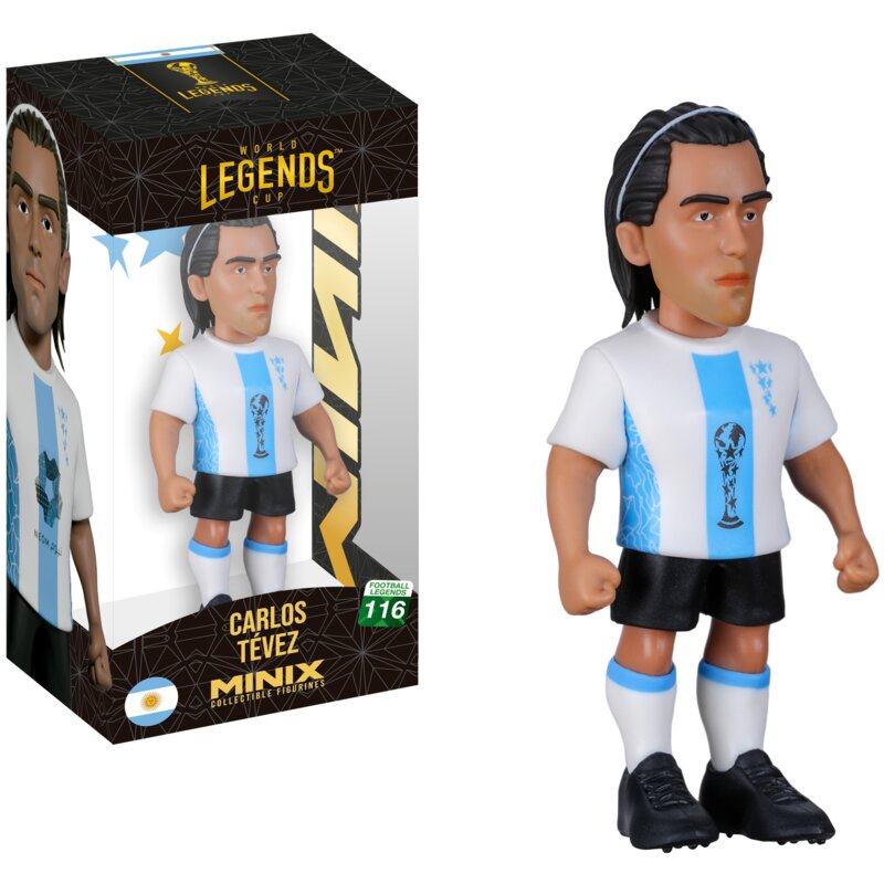 Figurka MINIX Football Legends World Cup Argentina Carlos Tévez