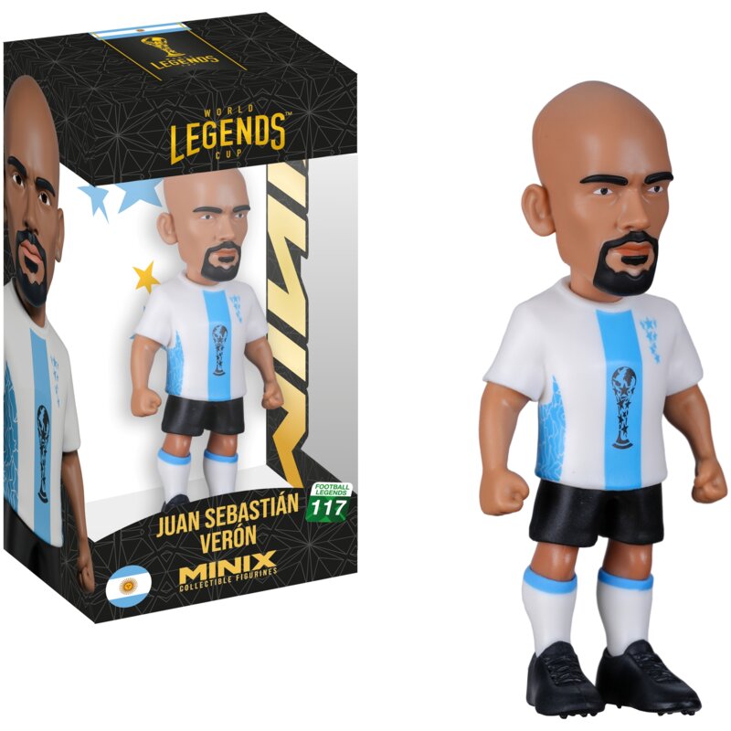 Figurka MINIX Football Legends World Cup Argentina Juan Sebastián Verón