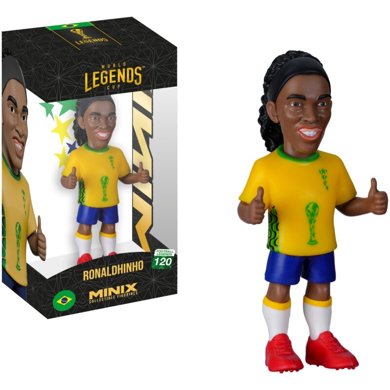 MINIX WC LEGENDS BRASIL - RONALDINHO