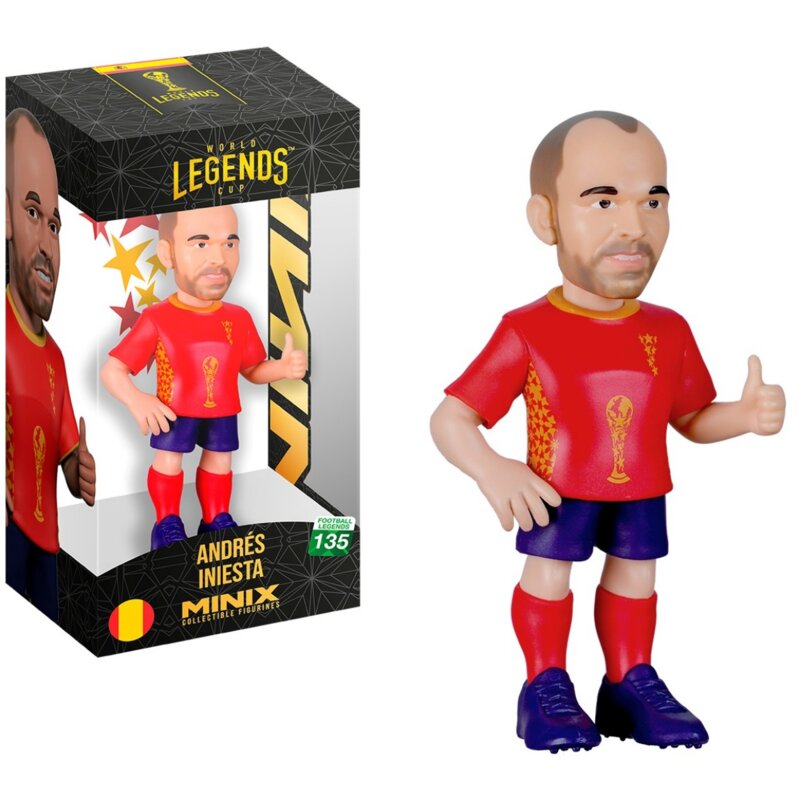 MINIX WC LEGENDS SPAIN - ANDREAS INIESTA