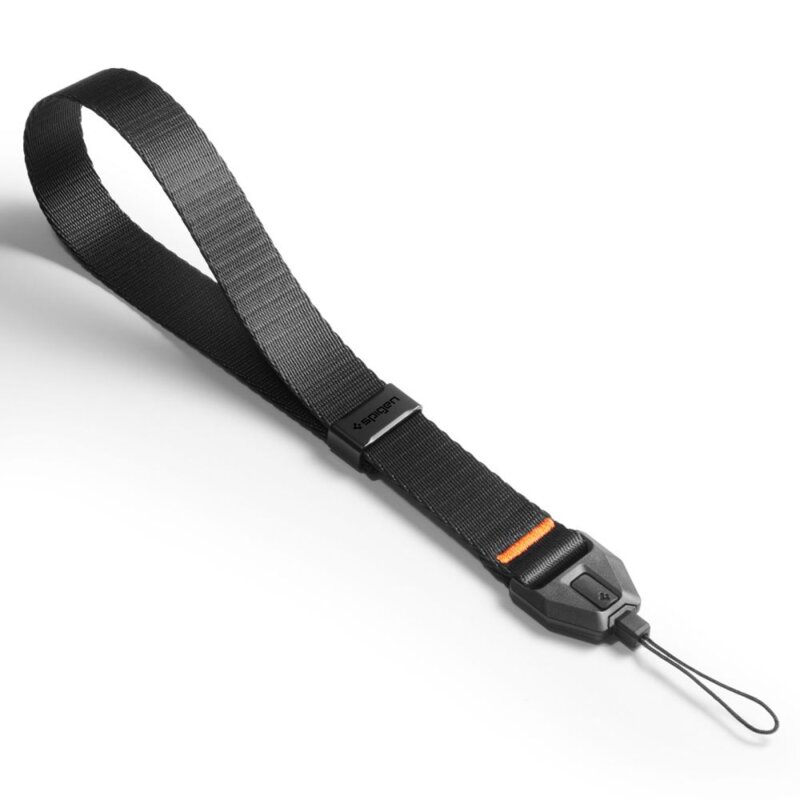 Smycz do telefonu SPIGEN Universal Adjustable Layard Strap Wrist Czarny