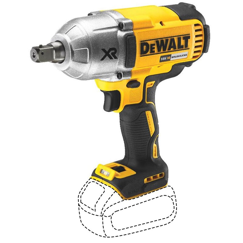 Klucz udarowy 18V DCF899N-XJ DEWALT