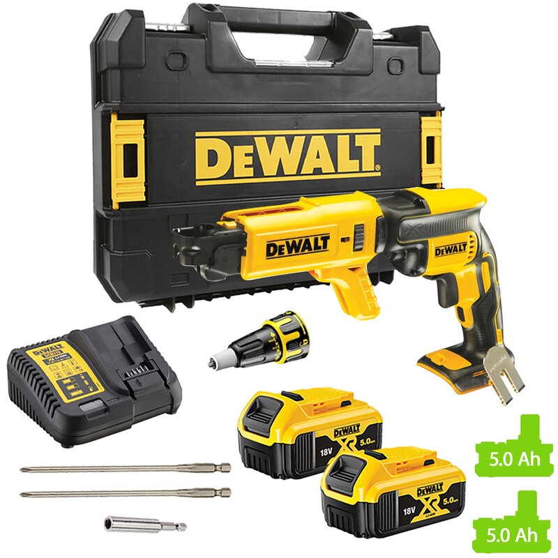 Wkrętarka akumulatorowa do płyt DCF620P2K DEWALT