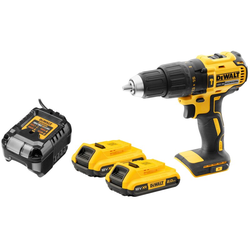 Wiertarko-wkrętarka DEWALT DCD791D2-QW zestaw akumulatorów