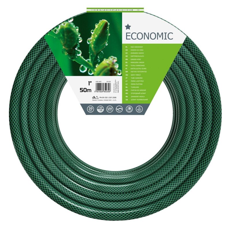 Wąż ogrodowy CELLFAST 1'' 50 m Economic 10-032