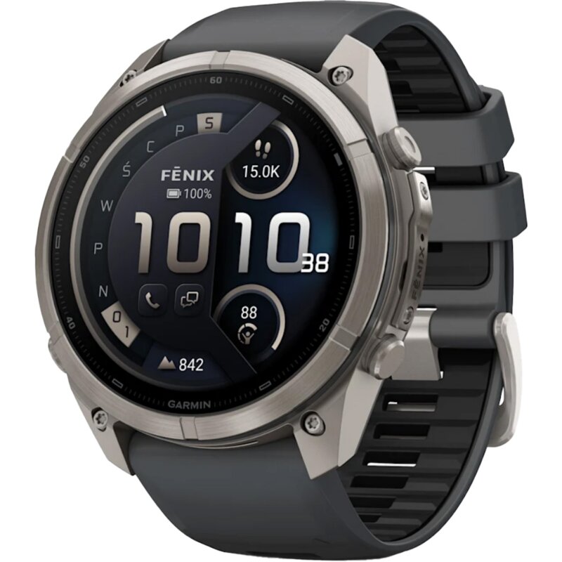 Zegarek sportowy GARMIN Fenix 9 Pro 51mm inReach Grafitowy