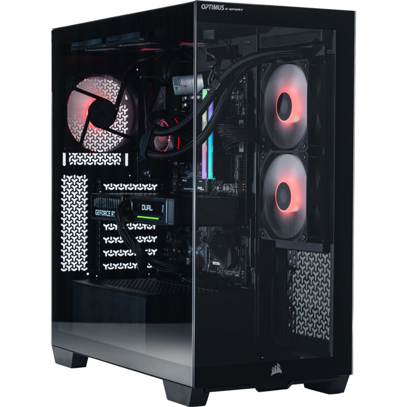 Optimus E-Sport GB550T-CM1 R7 5800X 16GB RAM 1TB Dysk SSD RTX5060Ti Win11