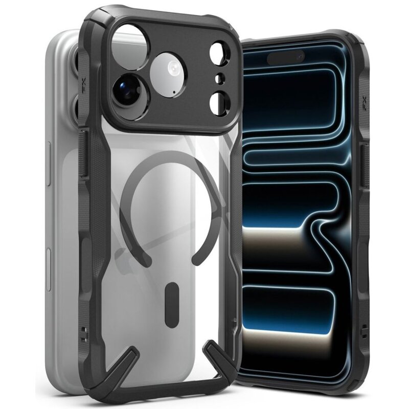 Ringke Fusion X Magsafe do iPhone 18 Pro / 17 Pro Przezroczysty