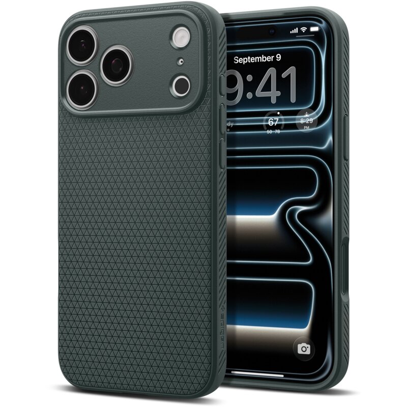 Spigen Liquid Air do iPhone 18 Pro Max / 17 Pro Max Zielony