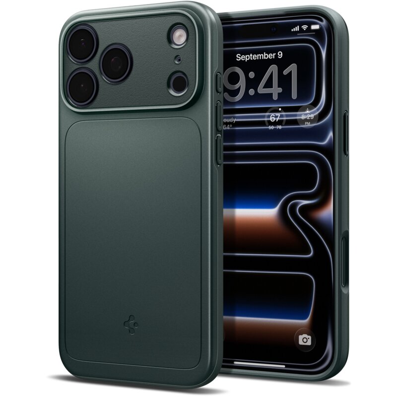 Spigen Thin Fit MagSafe do iPhone 18 Pro Max / 17 Pro Max Zielony