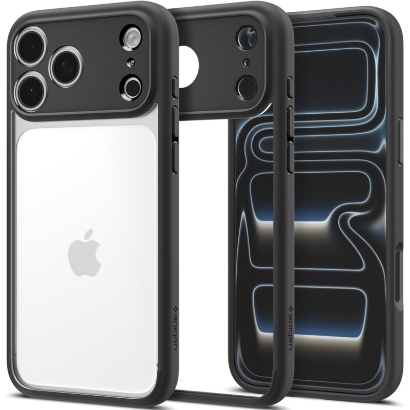 Spigen Ultra Hybrid do iPhone 18 Pro / 17 Pro Czarny