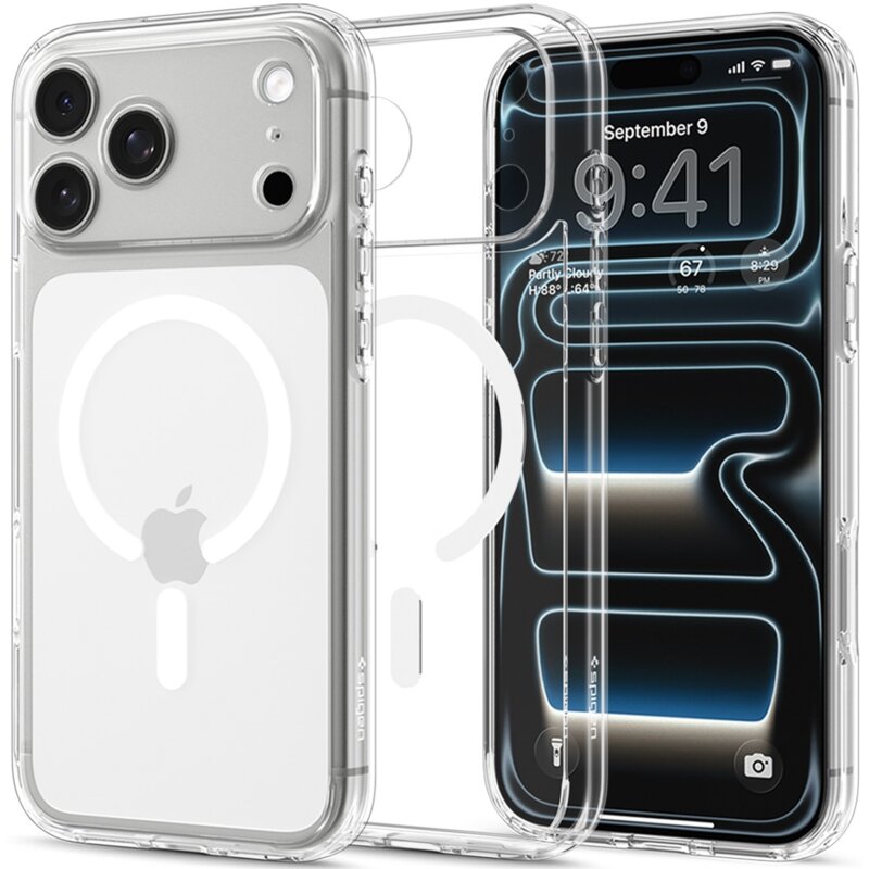 Spigen Ultra Hybrid Magsafe do iPhone 18 Pro Max / 17 Pro Max Przezroczysty