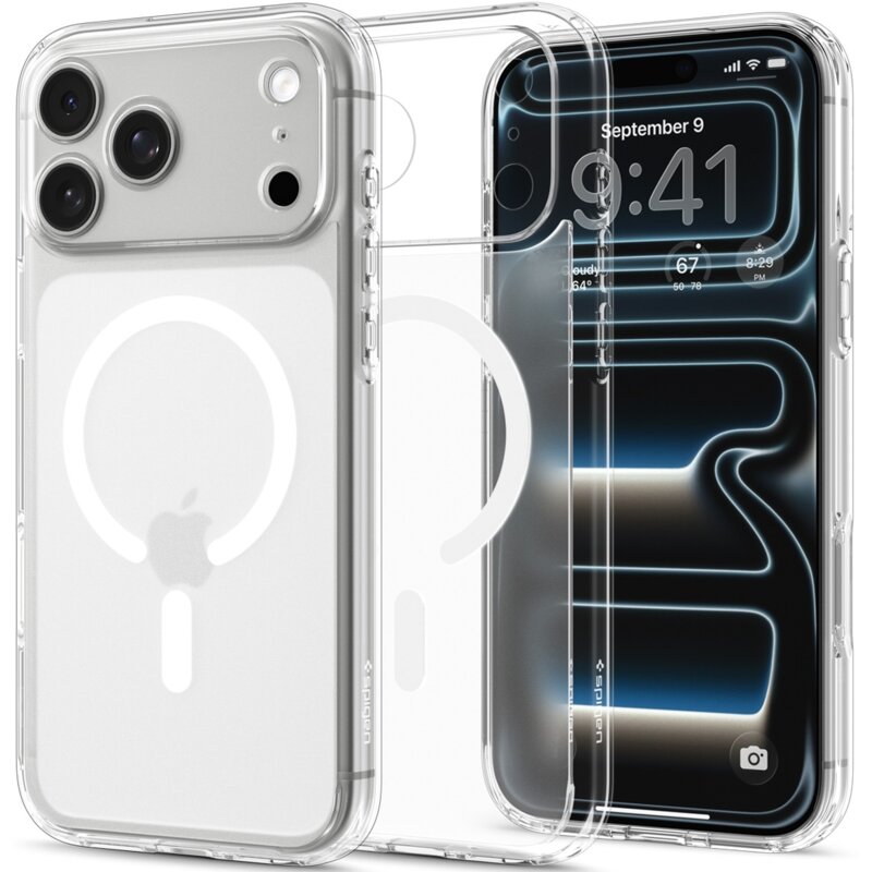 Etui SPIGEN Ultra Hybrid MagSafe do Apple iPhone 17 Pro Max/18 Pro Max Biały
