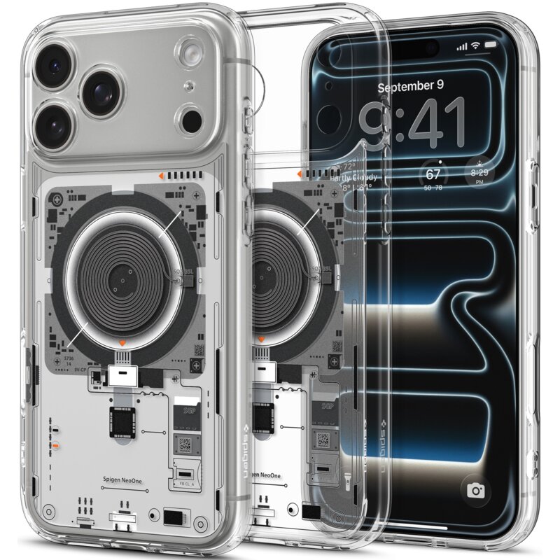 Etui SPIGEN Ultra Hybrid MagSafe do Apple iPhone 17 Pro Max/18 Pro Max Przezroczysty