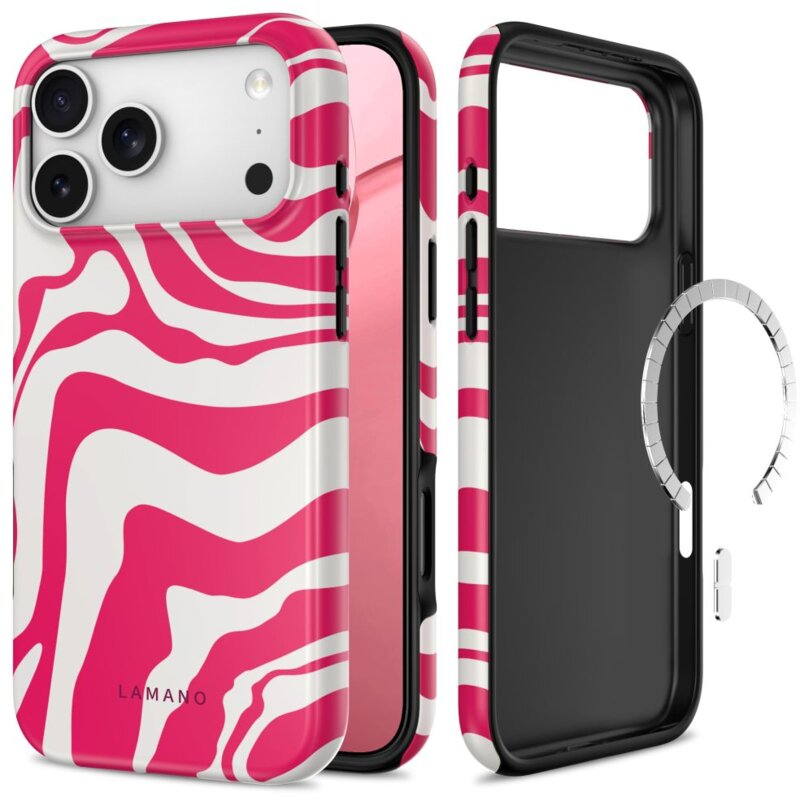 Tech-Protect Lamano Magsafe do iPhone 18 Pro Max / 17 Pro Max Flamingo Bloom