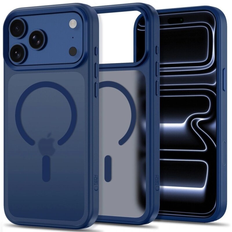 Tech-Protect MagMat Magsafe CC do iPhone 18 Pro Max / 17 Pro Max Granatowy