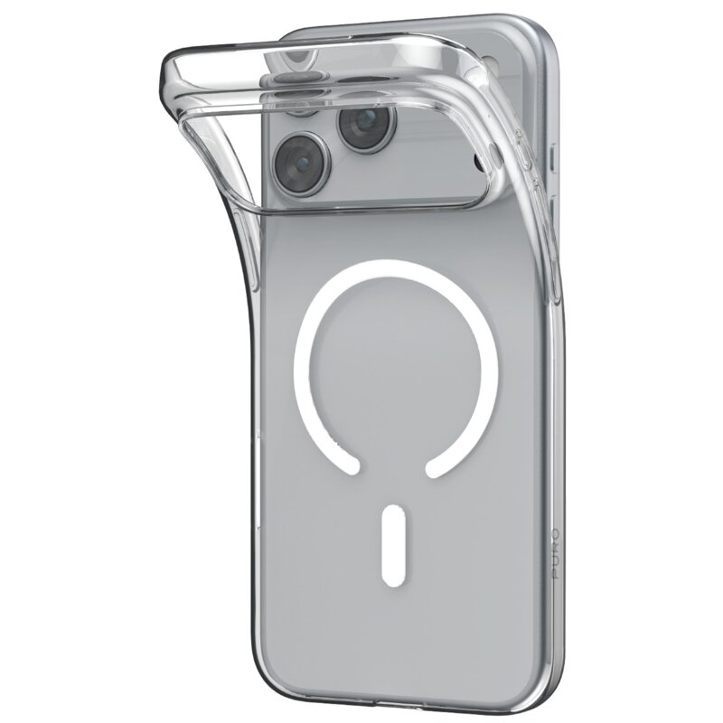 Etui PURO 0.3 Nude Mag MagSafe do Apple iPhone 17 Pro Max/18 Pro Max Przezroczysty