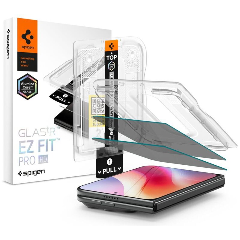Szkło prywatyzujące SPIGEN Glas.tR EZ Fit Pro AC HD Privacy do Apple iPhone Duo (2szt.)
