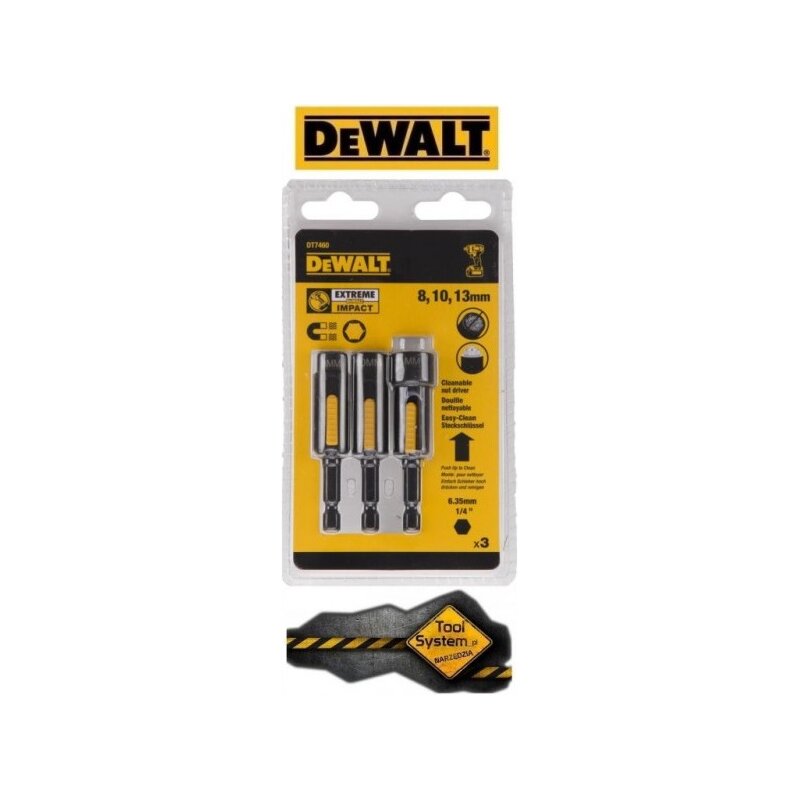 Zestaw nasadek DEWALT DT7460-QZ