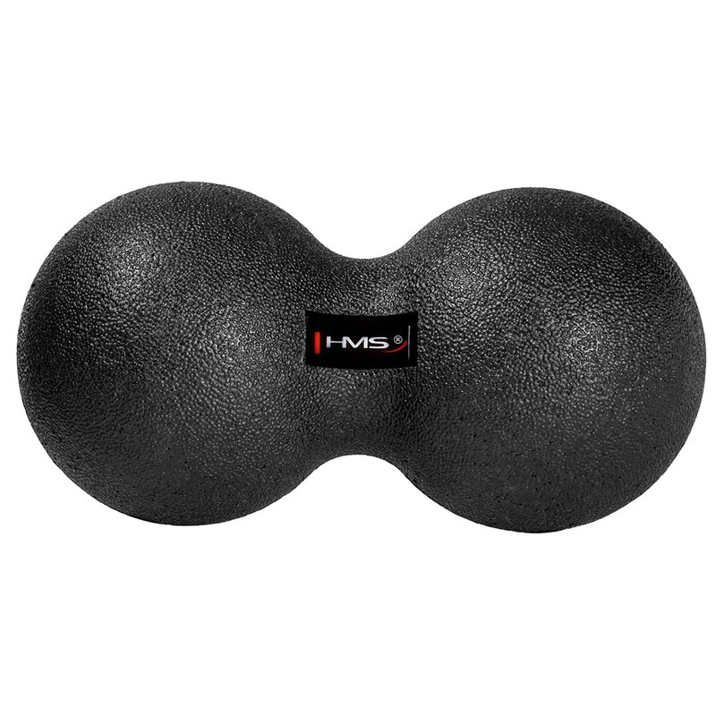 Piłka do masażu HMS BLM02 Czarny (12 cm)
