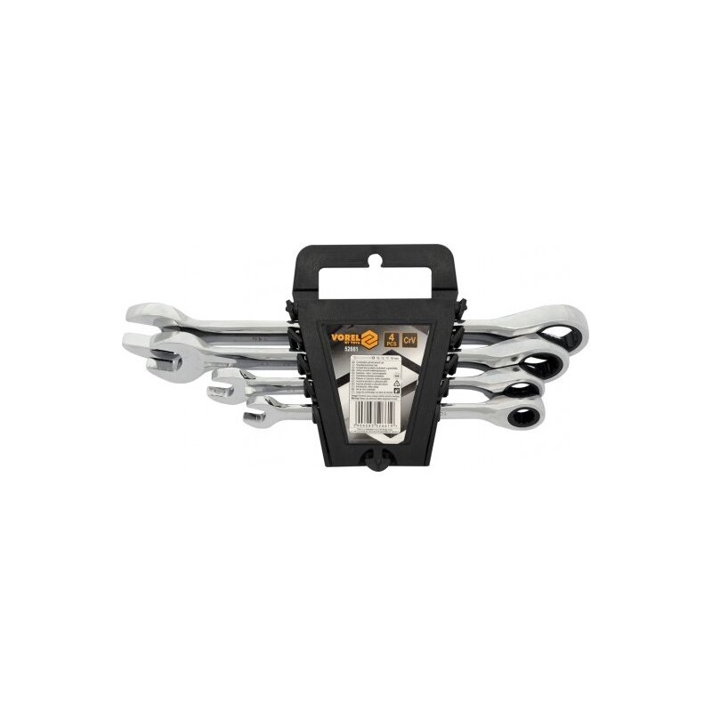 Zestaw kluczy płasko-oczkowych VOREL 52661 (4 elementy)