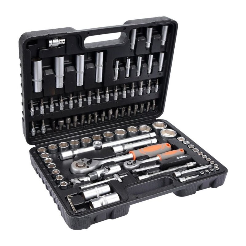 Zestaw narzędziowy STHOR 58692 (111 elementów)