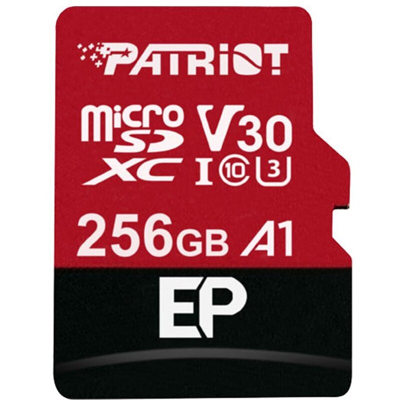 Karta pamięci PATRIOT EP Pro microSDXC 256GB + Adapter