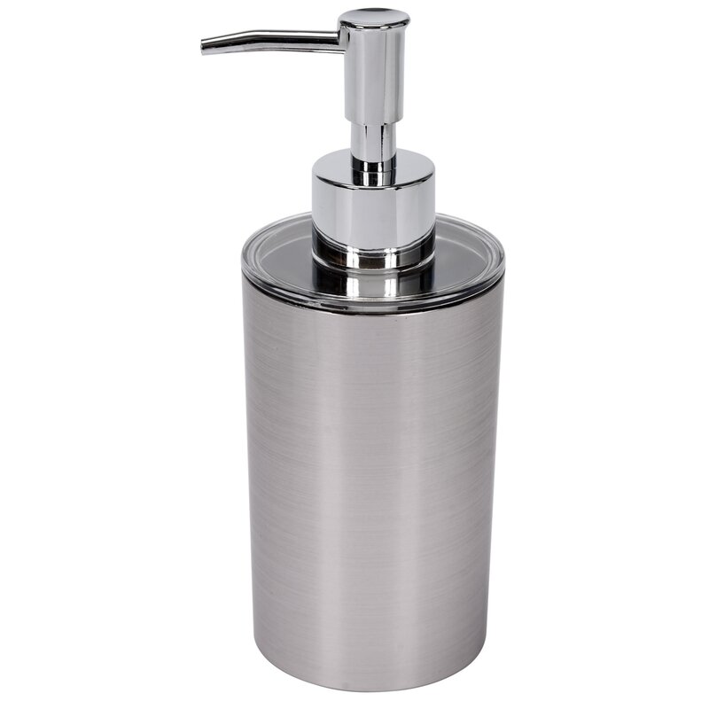 Dozownik do mydła FALA Nickel 69353 Srebrny