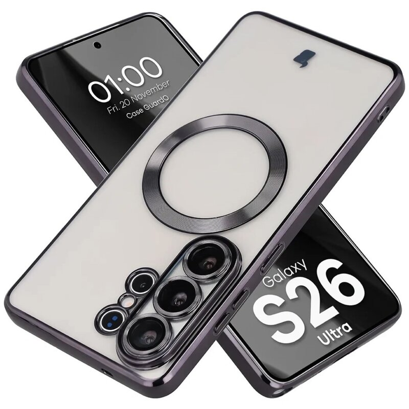 Bizon Case GuardO do Galaxy S26 Ultra Czarny