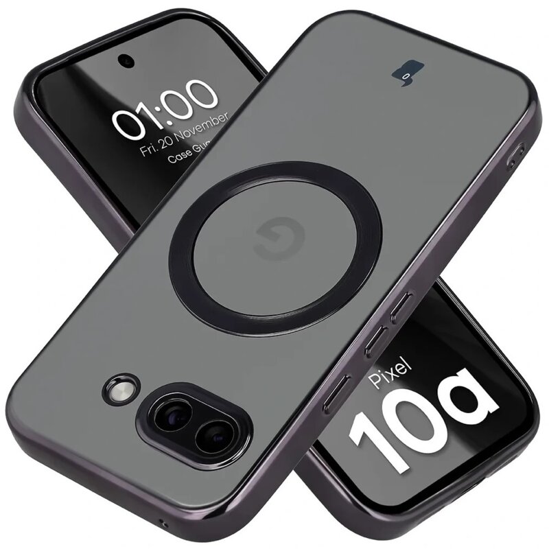 Bizon Case GuardO do Google Pixel 10a Czarny