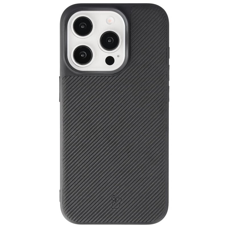 Bizon Case CarbO do iPhone 15 Pro Czarny