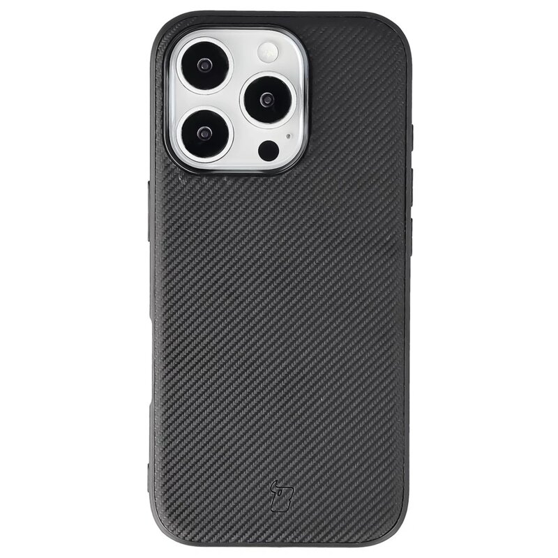 Bizon Case CarbO do iPhone 16 Pro Czarny