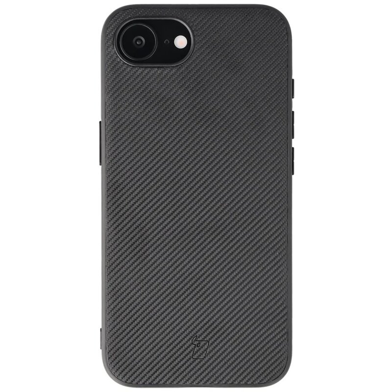 Bizon Case CarbO do iPhone 17e / 16e Czarny
