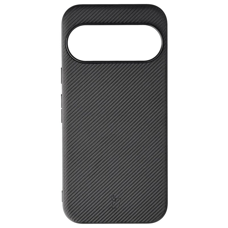 Etui BIZON Case CarbO MagSafe do Google Pixel 10/10 Pro Czarny