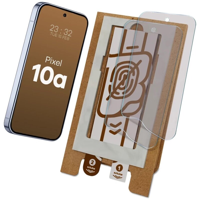 Folia ochronna BIZON Eplikator Film Matte do Google Pixel 10a (2 szt.)