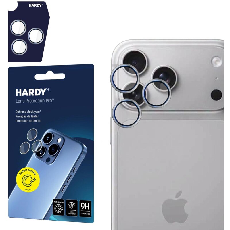 3mk HARDY Lens Protection Pro Silver do Apple iPhone 18 Pro / 18 Pro Max