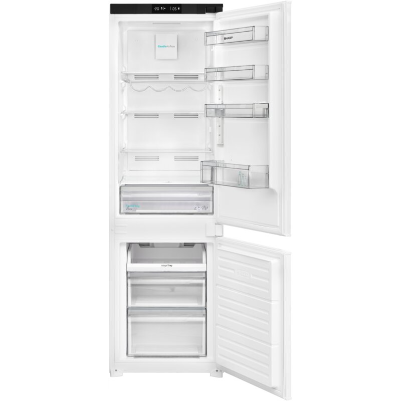Lodówka SHARP SJ-BD235E2XS-EU No Frost 177cm