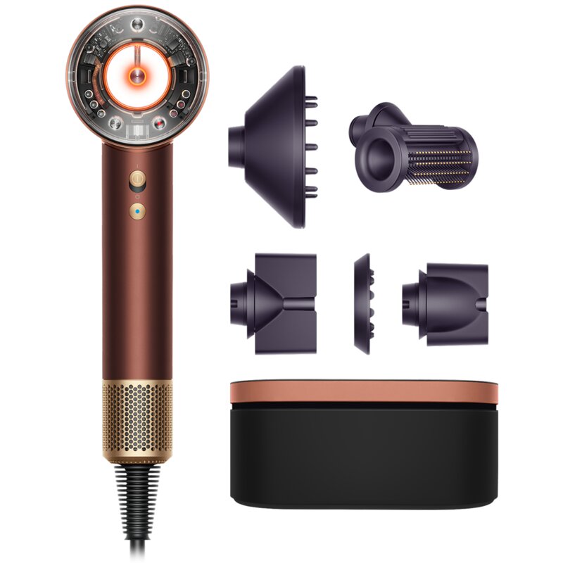 Dyson Supersonic Nural Straight+Wavy 318135-01 Jonizacja Zimny nawiew 1600W 3 prędkości 4 temperatury