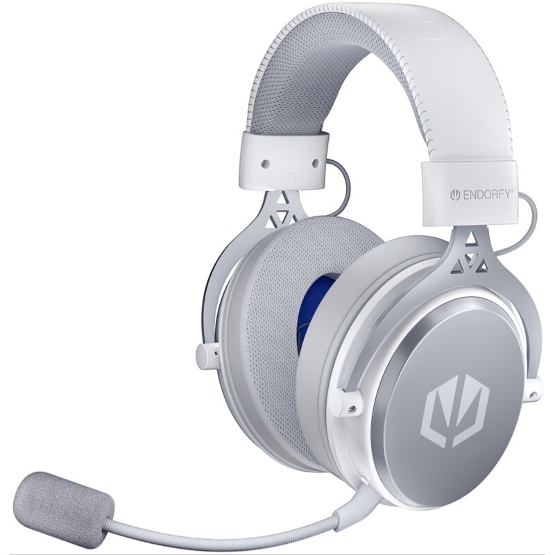 Endorfy Viro Wireless Onyx White Nauszne Biały