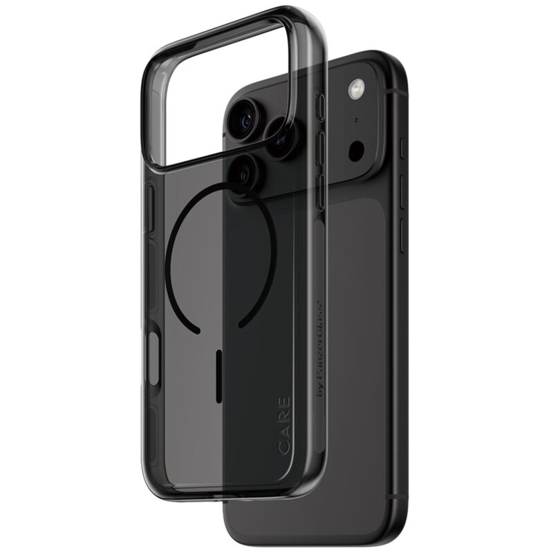 Etui PANZERGLASS Care Smokey w. Black MagSafe do Apple iPhone 17 Pro Max/18 Pro Max Czarny
